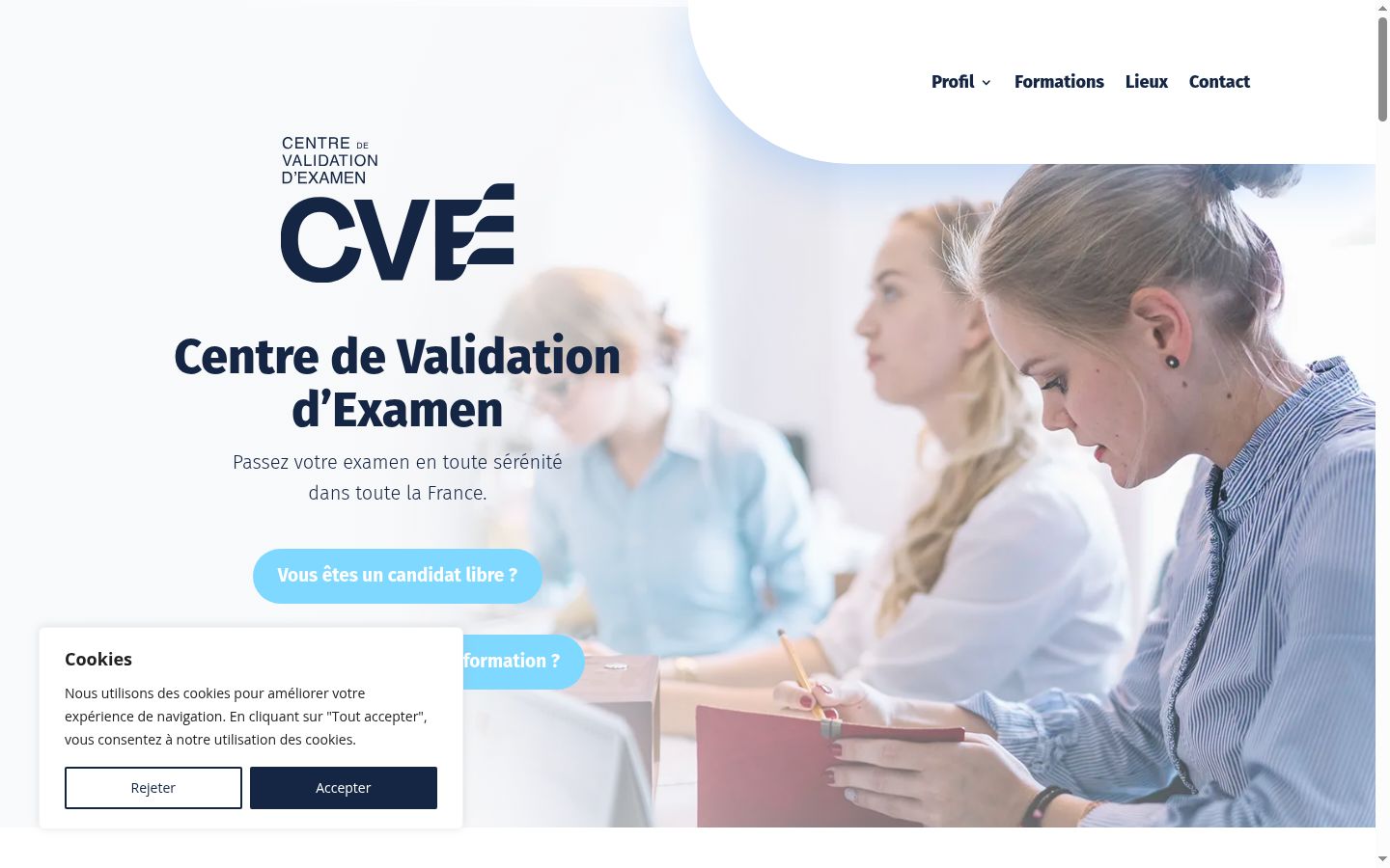Screenshot van de toestemmingsbanner zoals getoond vóór enige interactie