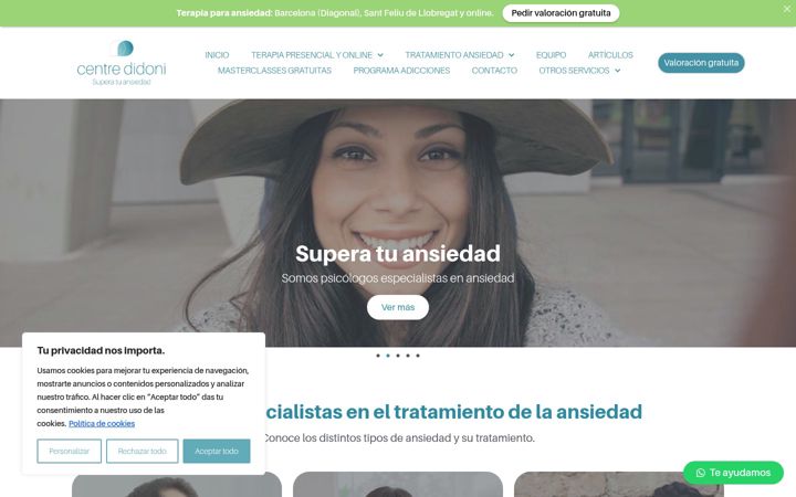 Screenshot of centredidoni.com