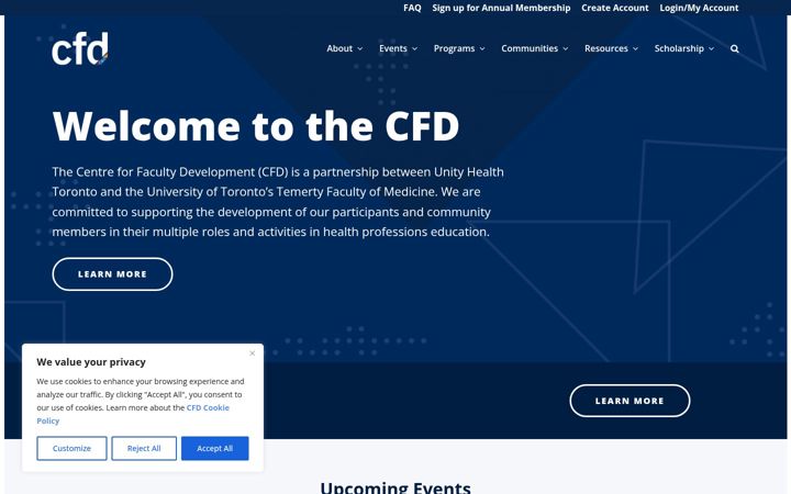 Képernyőkép: centreforfacdev.ca