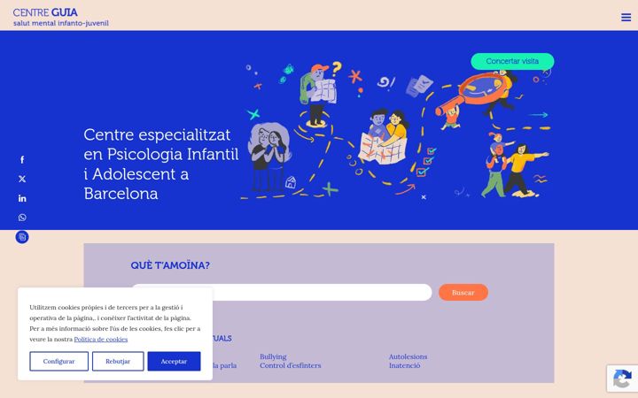 Screenshot of centreguia.net