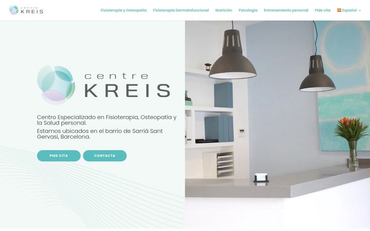 Screenshot of centrekreis.com