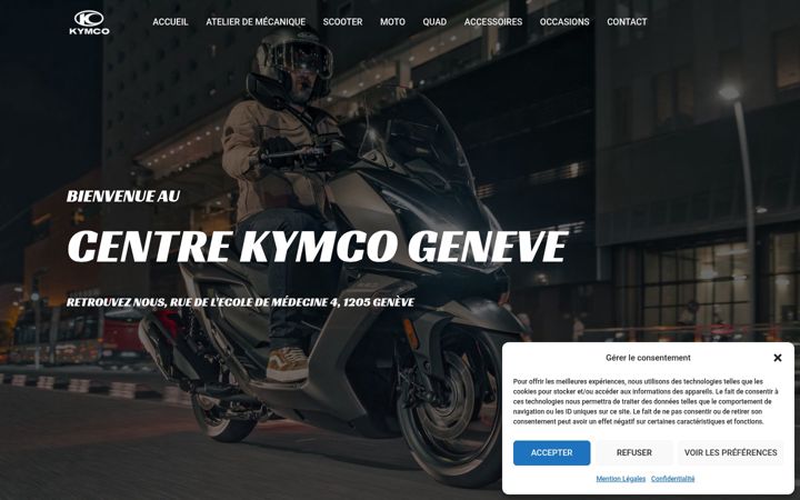 Screenshot of centrekymco.ch