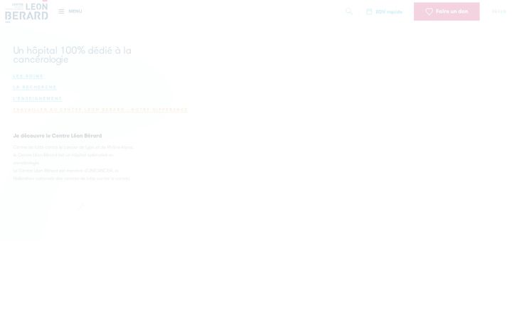 Screenshot ta' centreleonberard.fr