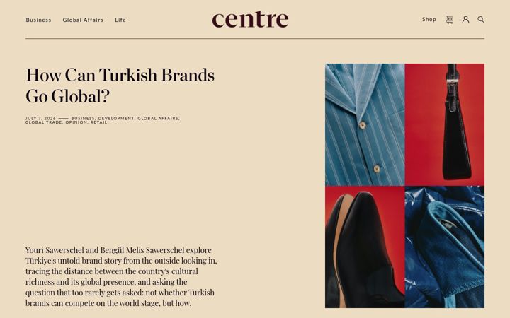 Screenshot of centremag.com