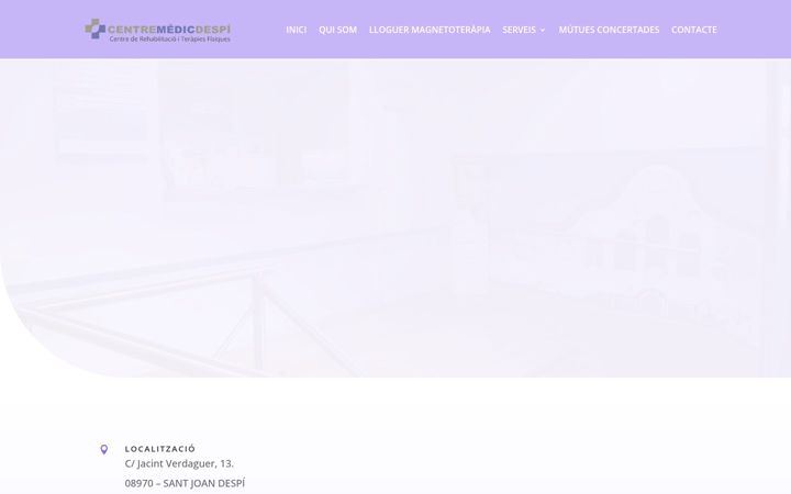 Screenshot of centremedicdespi.com