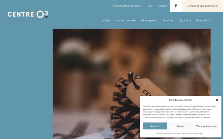 Screenshot of centreo3.com
