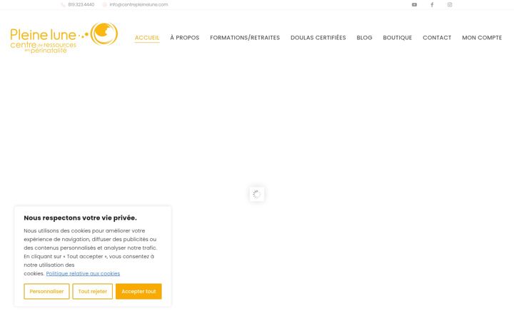 Screenshot of centrepleinelune.com