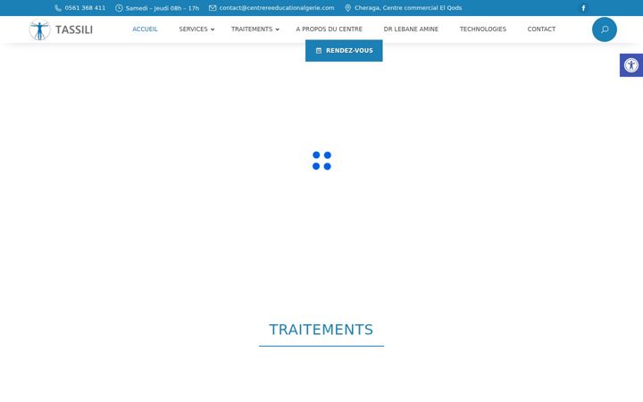 Screenshot of centrereeducationalgerie.com