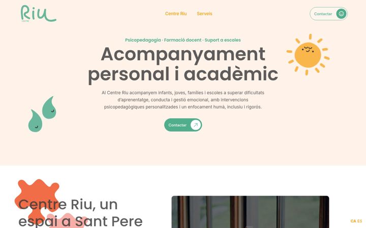 Screenshot of centreriu.com