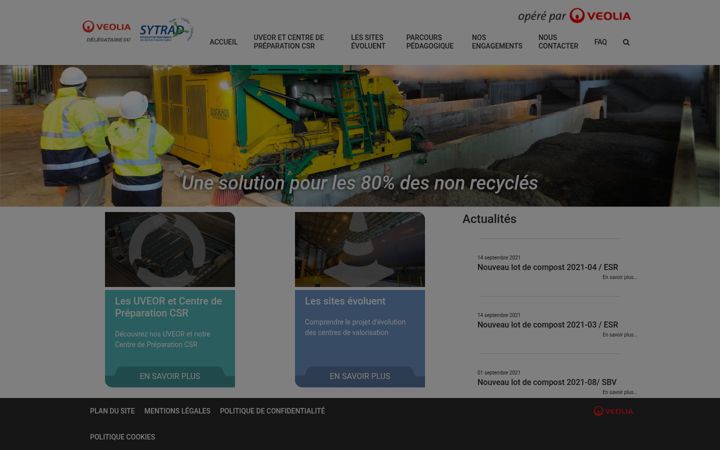 Screenshot ta' centresdevalorisation-sytrad.fr