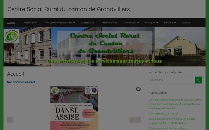 Screenshot ta' centresocial-grandvilliers.fr