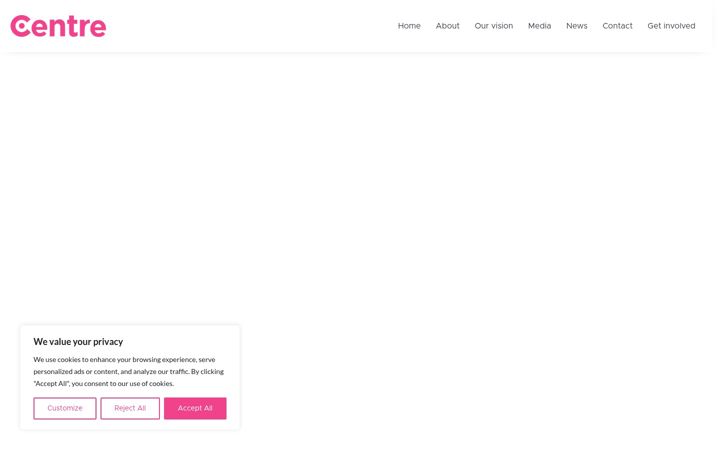 Screenshot von centrethinktank.co.uk