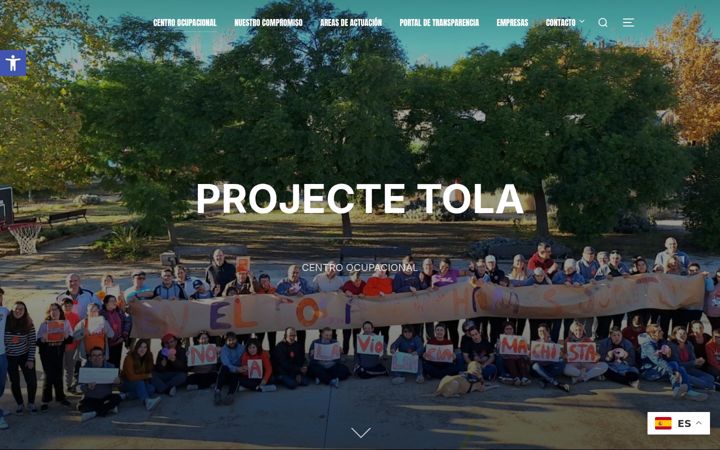 Screenshot di centretola.es