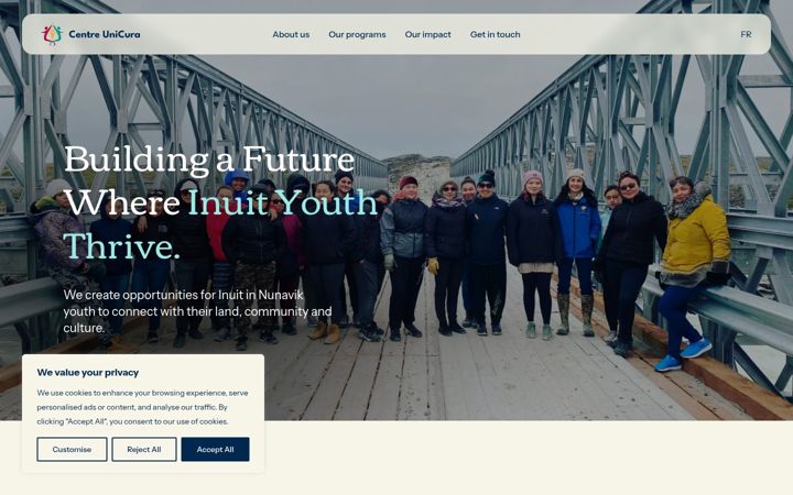 Screenshot of centreunicura.com