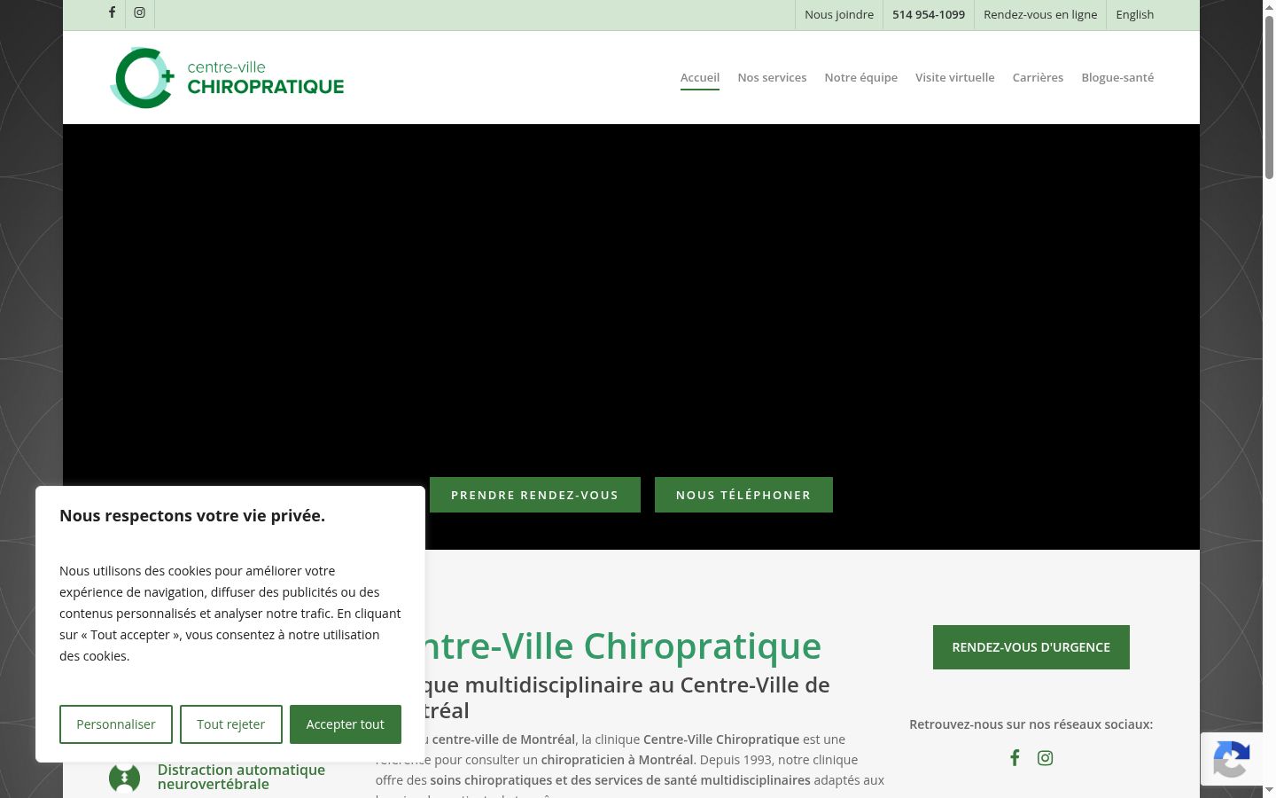 Screenshot tal-banner tal-kunsens muri qabel kwalunkwe interazzjoni
