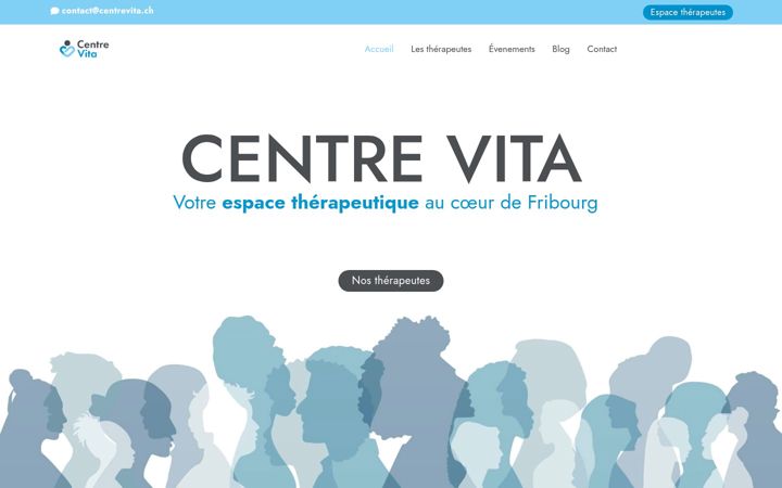 Screenshot of centrevita.ch