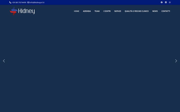 Screenshot of centridialisikidney.com