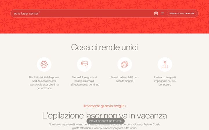 Screenshot of centrielha.it