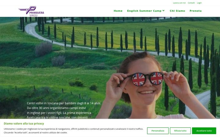 Screenshot of centriestivitoscana.it