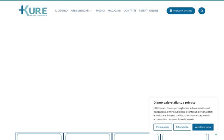 Screenshot of centrikure.it