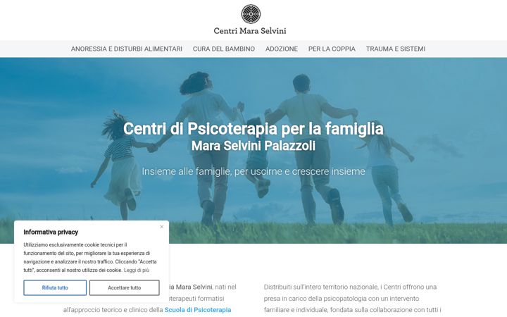 Screenshot of centrimaraselvini.it