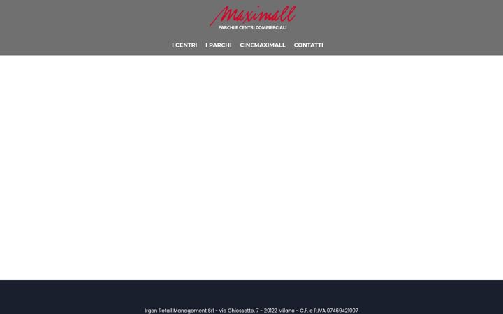 Screenshot of centrimaximall.it