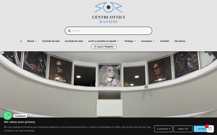 Screenshot of centriotticiranieri.com