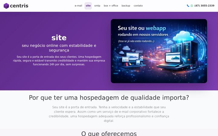 Screenshot of centris.com.br