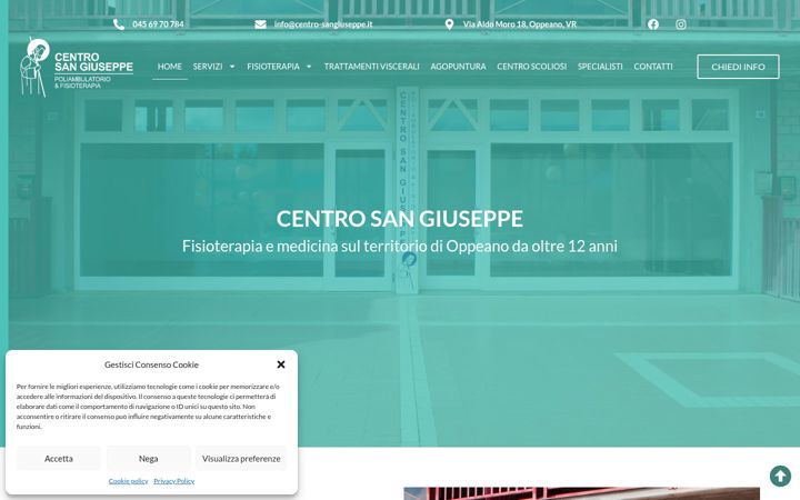 Skærmbillede af centro-sangiuseppe.it