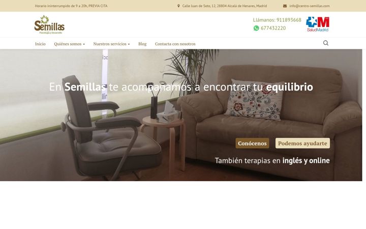 Screenshot of centro-semillas.com