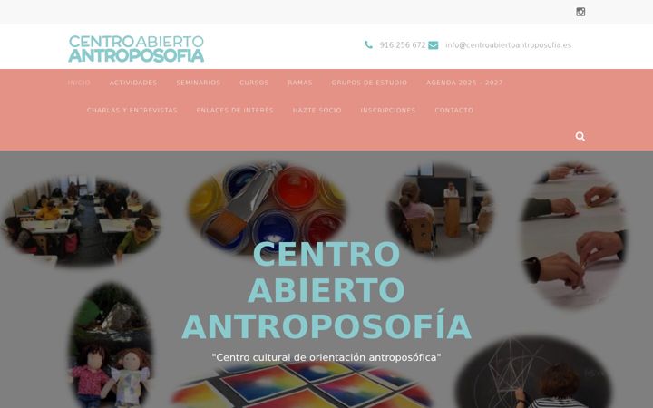 Screenshot di centroabiertoantroposofia.es