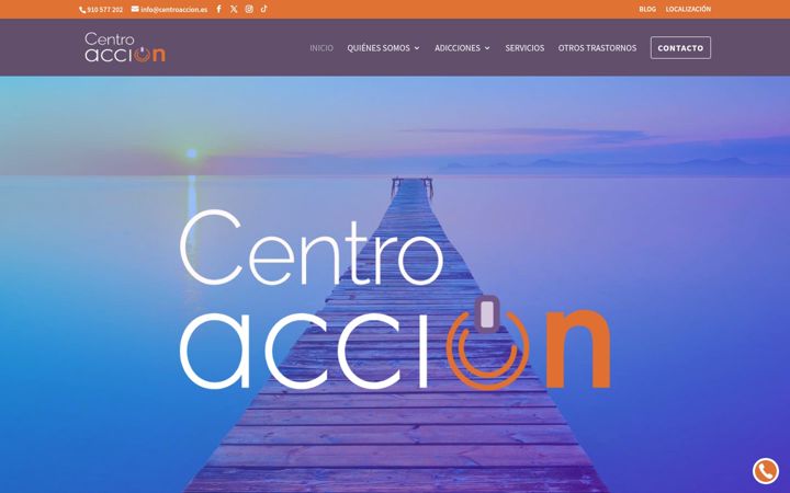 Screenshot di centroaccion.es