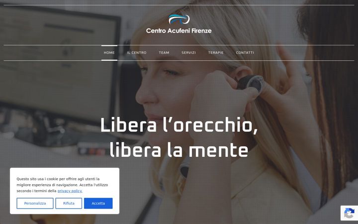 Skærmbillede af centroacufenifirenze.it