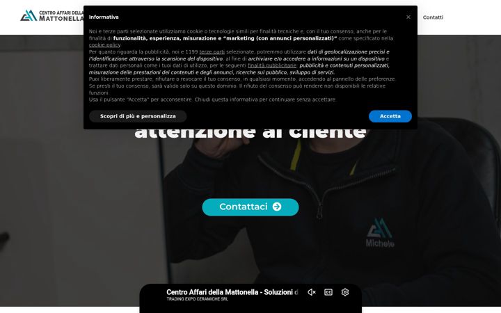 Screenshot of centroaffaridellamattonella.com