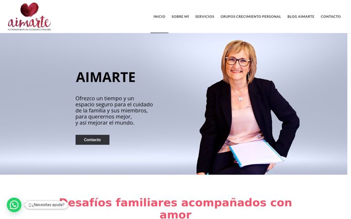 Screenshot of centroaimarte.com