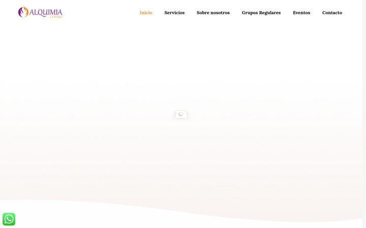 Screenshot of centroalquimia.com