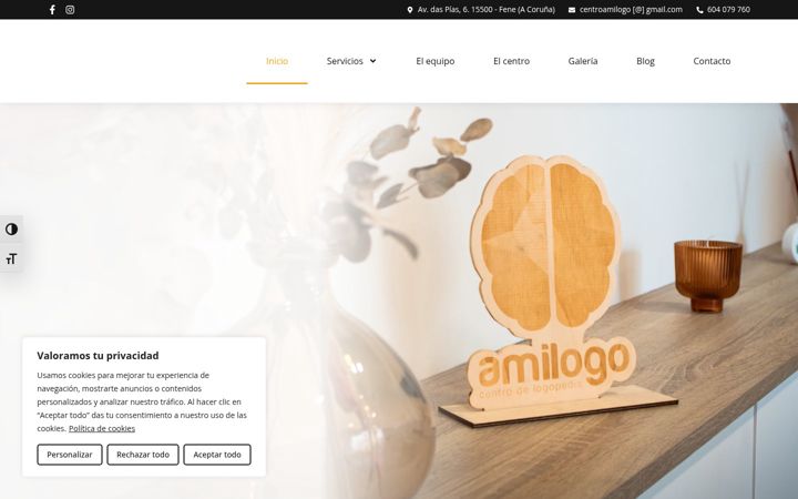 Screenshot of centroamilogo.com