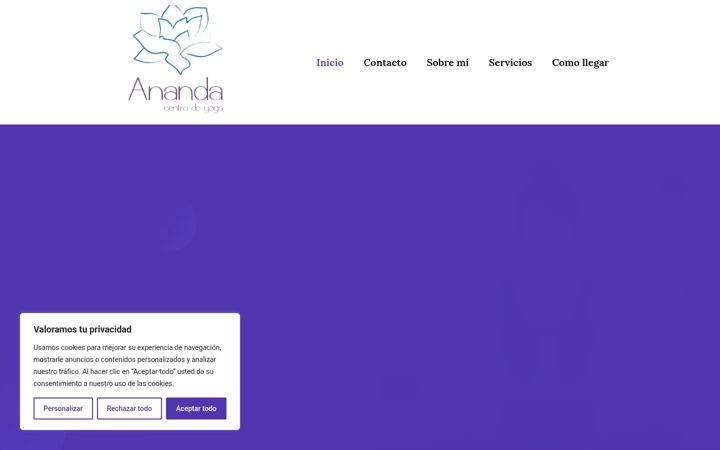 Screenshot of centroanandatacoronte.com