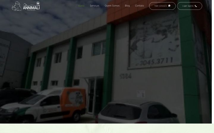 Screenshot von centroannimali.com.br