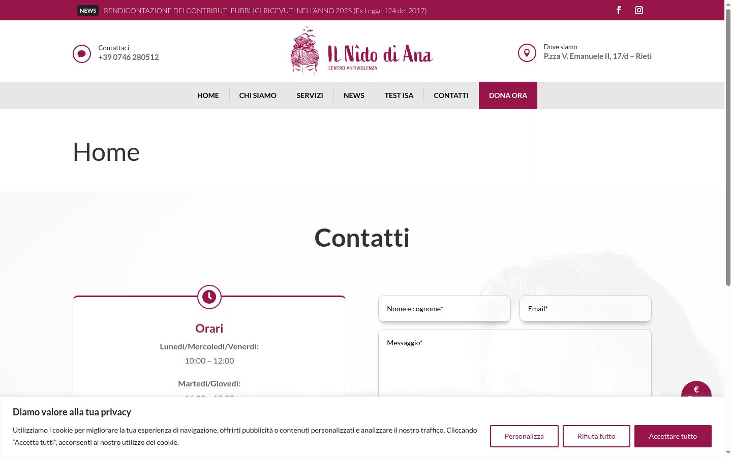 Ekrānuzņēmums ar piekrišanas baneri, kas tika rādīts pirms jebkādas mijiedarbības