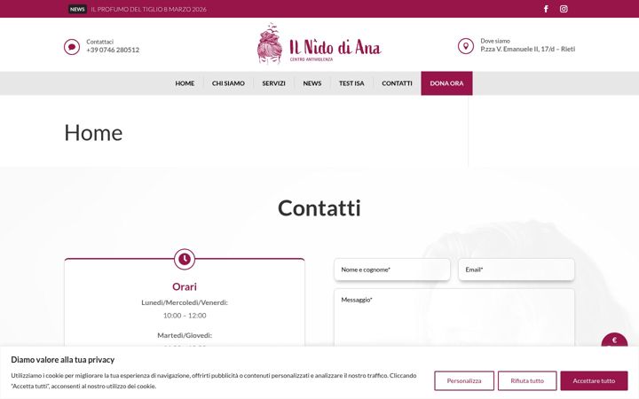 Skærmbillede af centroantiviolenzarieti.it