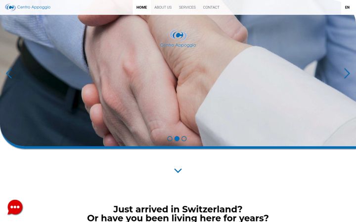 Screenshot of centroappoggio.ch