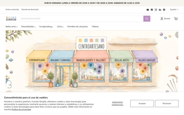 Screenshot ta' centroartesano.es