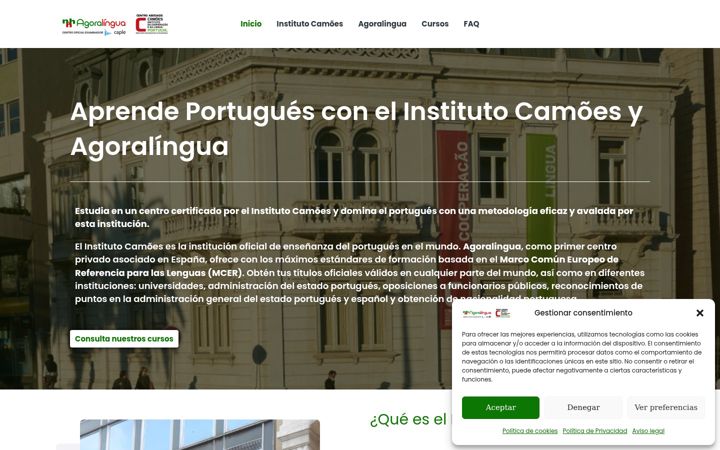 Screenshot of centroasociadocamoes.com