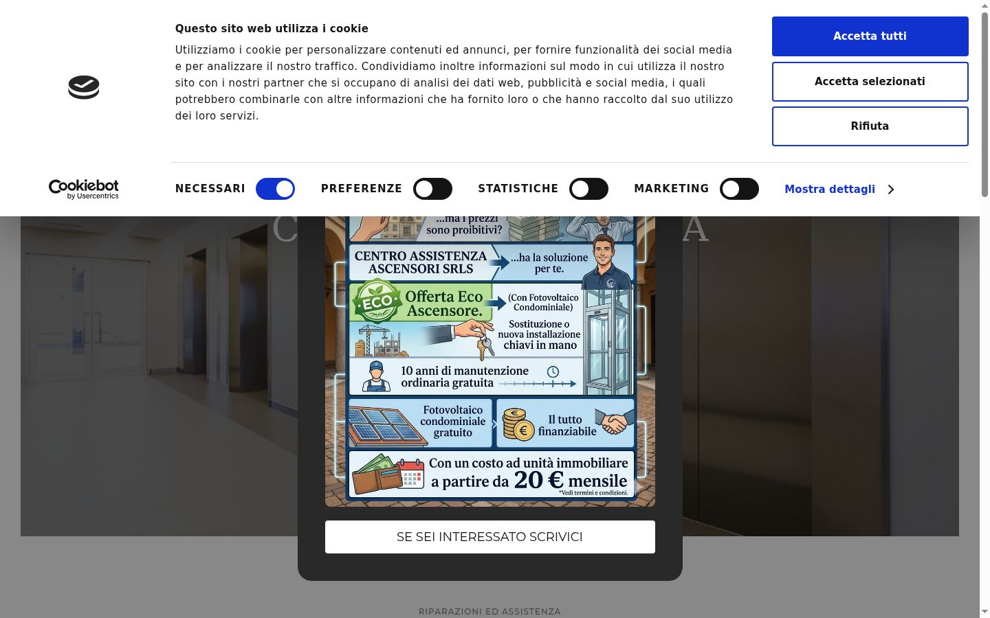 Skærmbillede af samtykkebanneret, som det blev vist før nogen interaktion