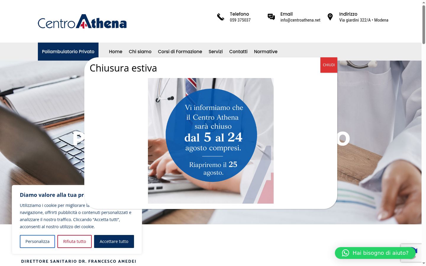 Screenshot tal-banner tal-kunsens muri qabel kwalunkwe interazzjoni