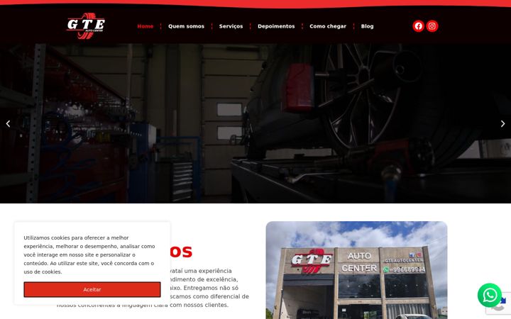 Screenshot von centroautomotivogte.com.br