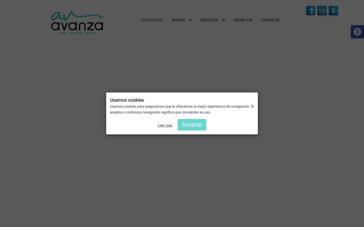 Screenshot of centroavanzamontijo.com