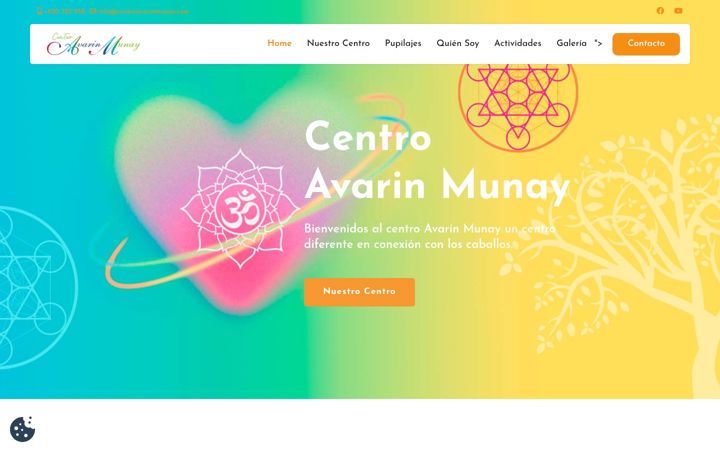 Screenshot of centroavarinmunay.com