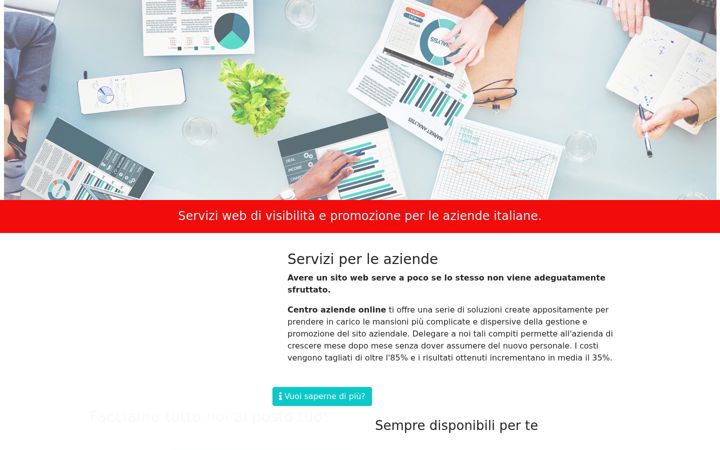 Skærmbillede af centroaziendeonline.it